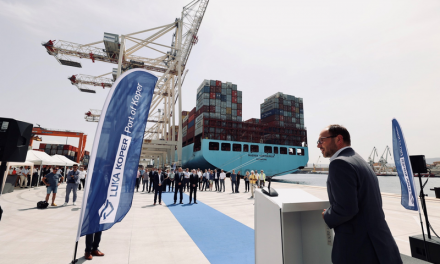 Port of Koper extended the quayside of the container terminal