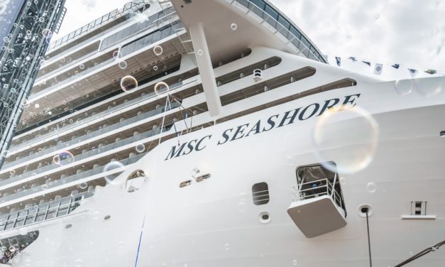 Monfalcone, Fincantieri consegna MSC Seashore, la più grande nave costruita in Italia