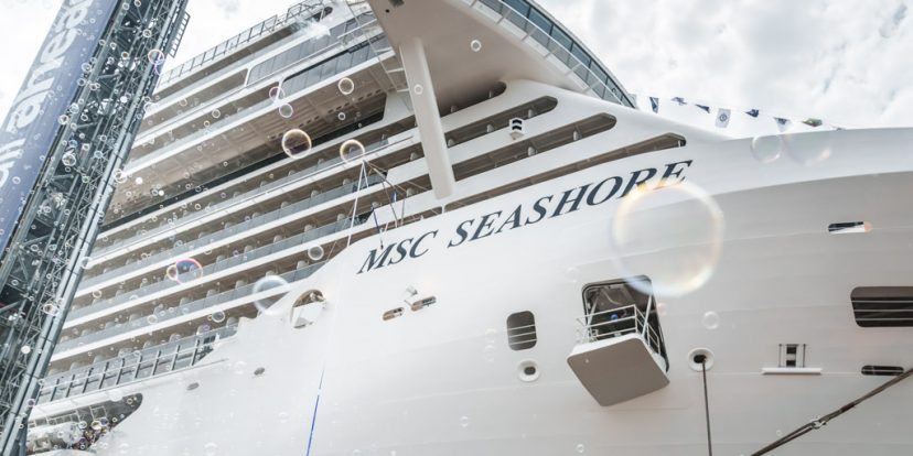 Monfalcone, Fincantieri consegna MSC Seashore, la più grande nave costruita in Italia