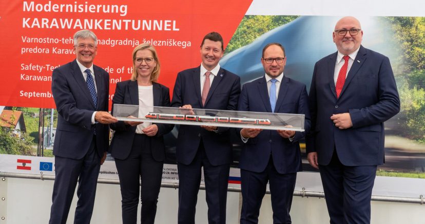 Caravanche, nuovo il tunnel ferroviario a servizio dei porti di Capodistria e Fiume