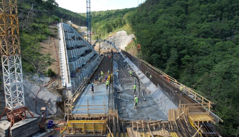 Koper-Divača, work on the railway serving the port is in full swing