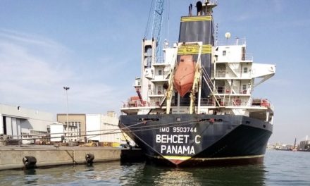 Venezia, Guardia costiera ferma cargo Behcet C