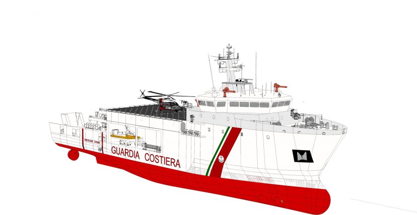 Fincantieri, nuova nave multiruolo “green” per la Guardia Costiera