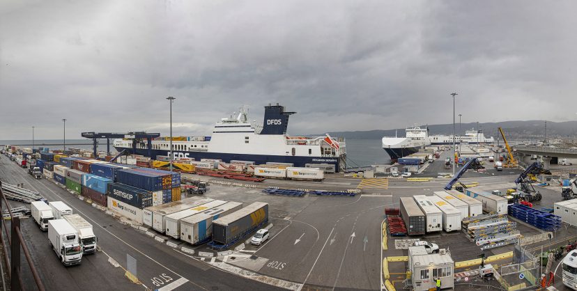 Porto di Trieste, DFDS cresce del 34% nelle unità intermodali