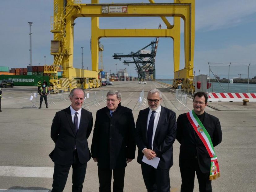 Crociere Venezia, inaugurata a Marghera banchina “Liguria” (terminal Vecon): prima opera del Commissario