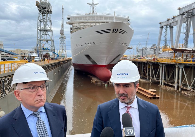 Fincantieri vara a Monfalcone Explora I, prima della serie luxury per MSC