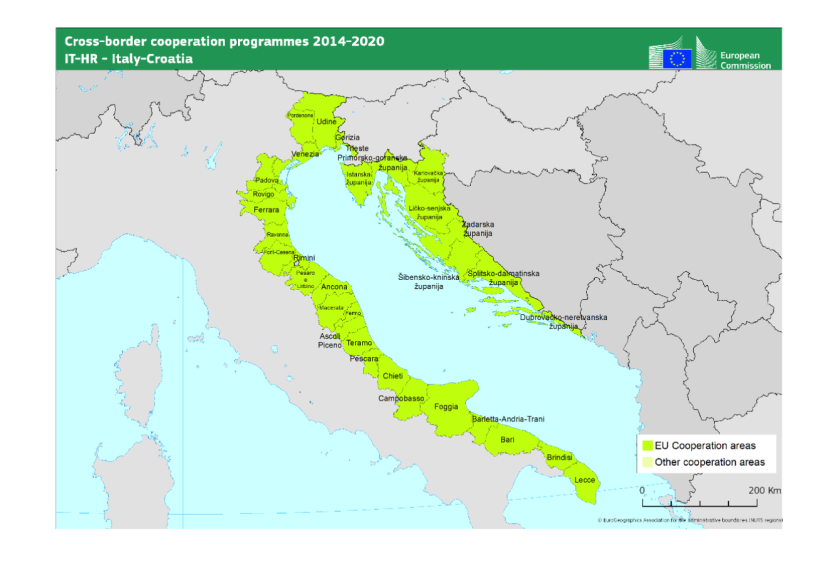 Commissione UE adotta Interreg Italia-Croazia<h2 class='anw-subtitle'>Blue economy e trasporti multimodali tra le 5 aree tematiche finanziate con 216 milioni per il periodo 2021-2027</h2>