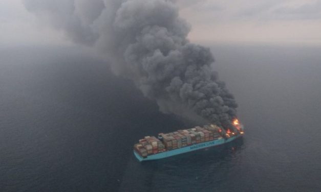 Maersk, sistema antincendio sulle portacontainer