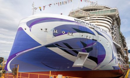 Porto Marghera, Fincantieri vara “Norwegian Viva”<h2 class='anw-subtitle'>Si tratta della seconda di sei navi da crociera di nuova generazione della classe Prima per Norwegian Cruise Line</h2>