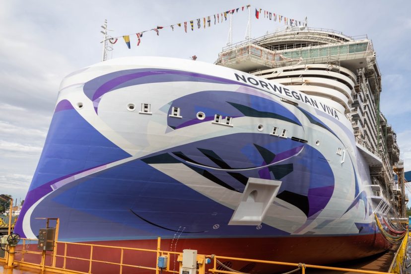 Porto Marghera, Fincantieri vara “Norwegian Viva”<h2 class='anw-subtitle'>Si tratta della seconda di sei navi da crociera di nuova generazione della classe Prima per Norwegian Cruise Line</h2>