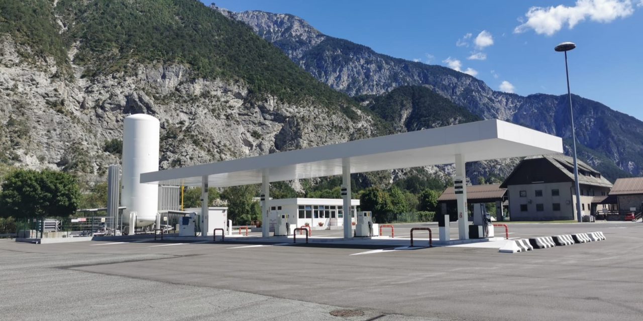 Impianto a idrogeno all’autoporto di Pontebba (Udine)<h2 class='anw-subtitle'>Inaugurato nuovo intervento della società altoatesina Auto Plose Sadobre, che annuncia ulteriori investimenti nell'area</h2>