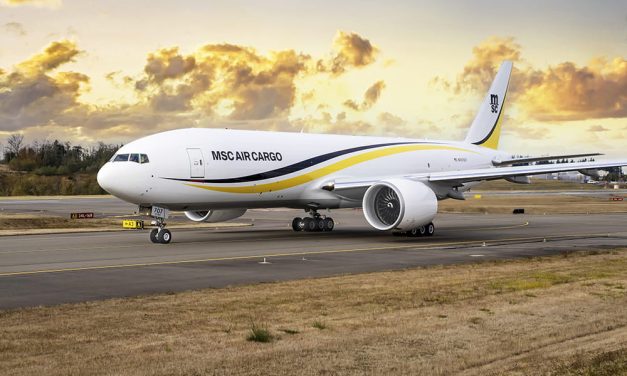 Consegnato il primo aereo cargo MSC