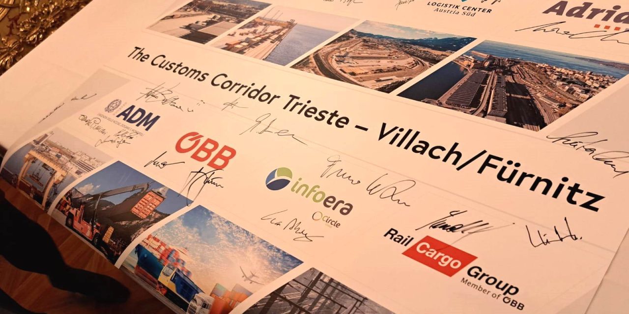 Corridoio Trieste-Furnitz: la firma oggi a Vienna<h2 class='anw-subtitle'>Operazioni doganali smaterializzate con semplificazione della procedura: Circle-Infoera partner digitali</h2>