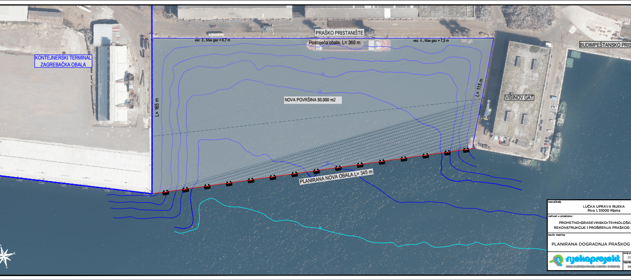 Porto di Fiume, nuovo waterfront e viabilità a servizio del terminal container<h2 class='anw-subtitle'>Via libera al progetto per l'ampliamento del Molo Praga e una nuova soluzione di viabilità con la statale DC 403</h2>