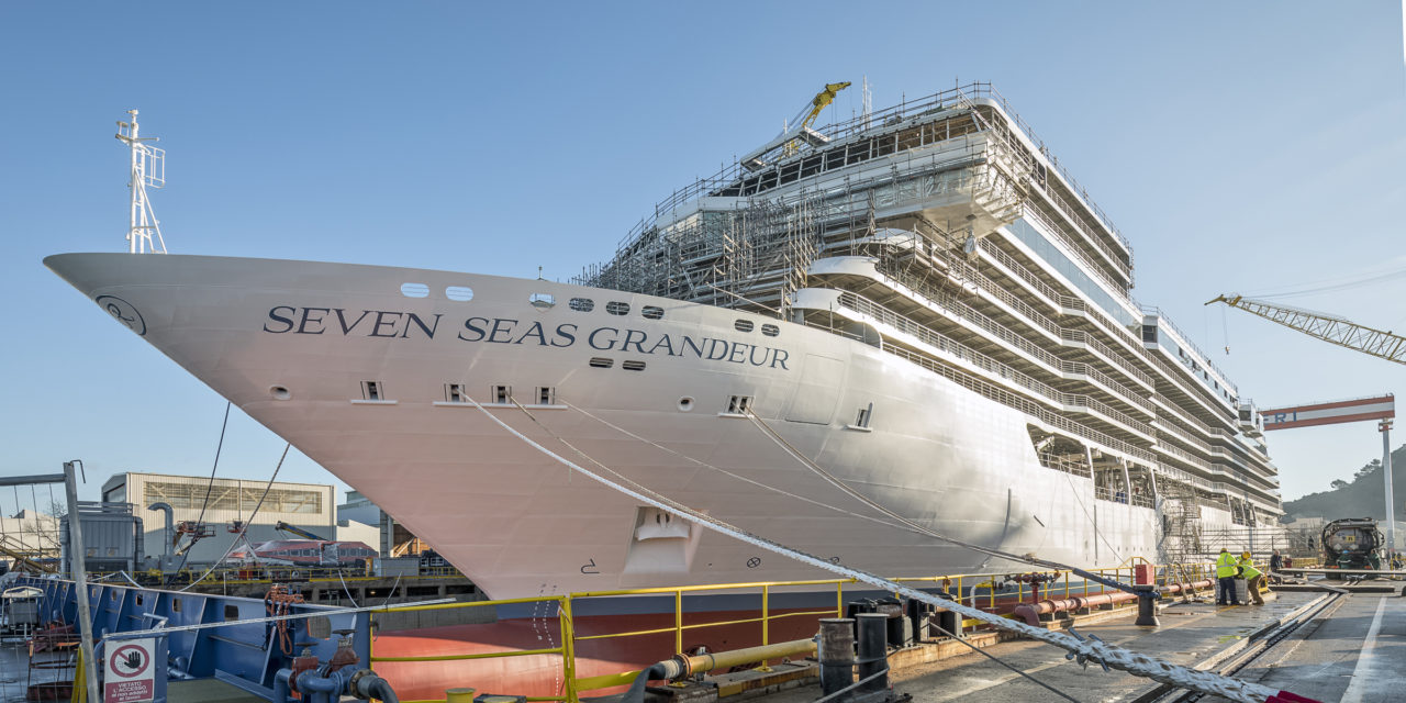 Fincantieri vara ad Ancona “Seven Seas grandeur”<h2 class='anw-subtitle'>Si tratta della terza nave per il brand di lusso del Gruppo Norwegian: potrà ospitare 746 passeggeri</h2>