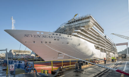 Fincantieri vara ad Ancona “Seven Seas grandeur”<h2 class='anw-subtitle'>Si tratta della terza nave per il brand di lusso del Gruppo Norwegian: potrà ospitare 746 passeggeri</h2>