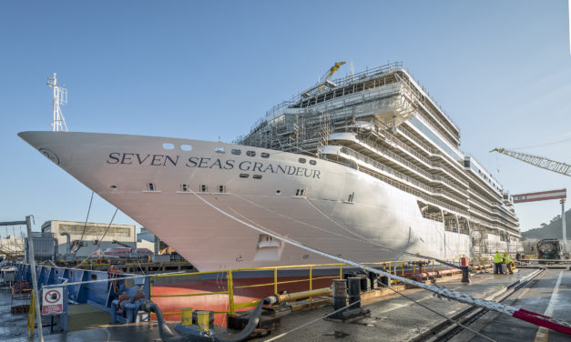 Fincantieri vara ad Ancona “Seven Seas grandeur”<h2 class='anw-subtitle'>Si tratta della terza nave per il brand di lusso del Gruppo Norwegian: potrà ospitare 746 passeggeri</h2>