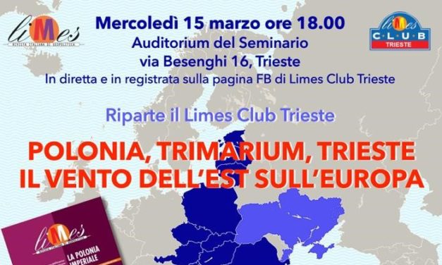 Limes Club Trieste riprende gli incontri