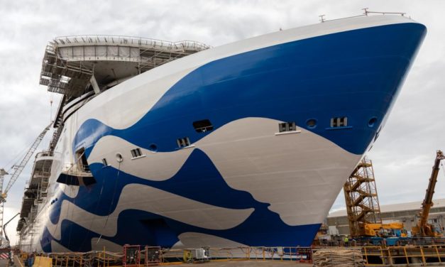 Nuovo record per Fincantieri: nave più grande e prima a gas