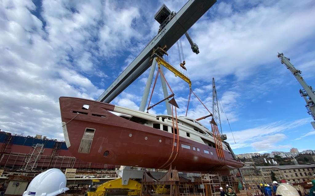 Megayacht “italiano” al cantiere croato “3 Maggio”<h2 class='anw-subtitle'>Varata nei giorni scorsi a Fiume la prima di una serie di imbarcazioni frutto della partnership tra Benetti e Itaqua</h2>