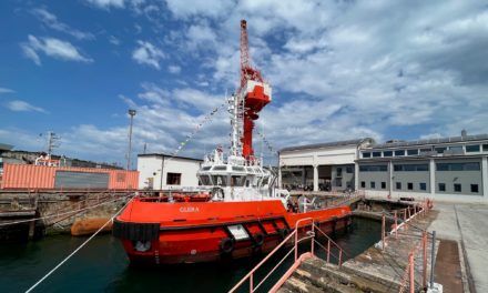 Porto di Trieste: Ocean Team ha varato “Glera”<h2 class='anw-subtitle'>Il nuovo oil recovery tug è stato realizzato da Cartubi e andrà in servizio al terminal dell'oleodotto Siot</h2>
