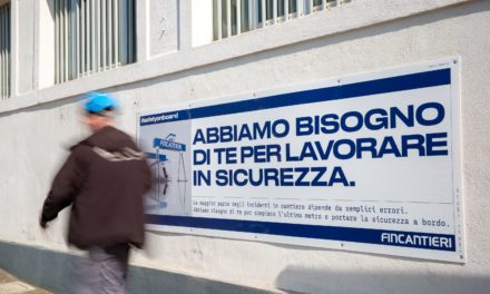 Fincantieri, partito progetto “Zero accidents future on board”<h2 class='anw-subtitle'>Una campagna di comunicazione per sensibilizzare i lavoratori sulla sicurezza e sulla vigilanza nel contesto operativo</h2>