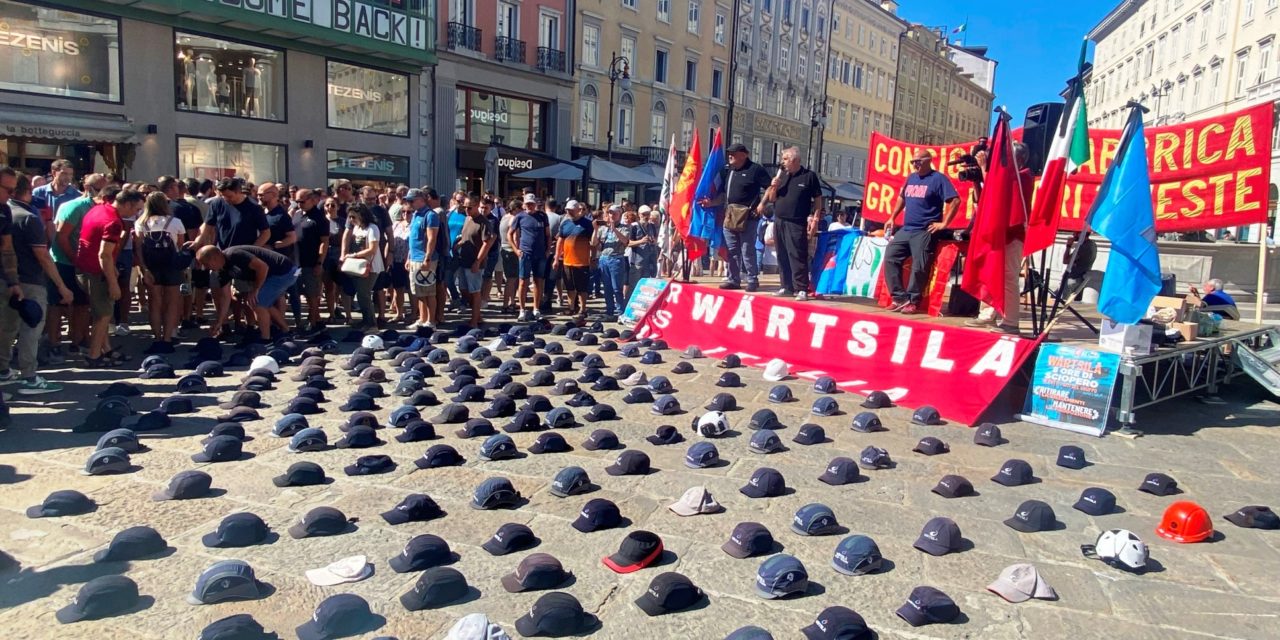 Wartsila, sciopero a Trieste dopo un altro incontro deludente<h2 class='anw-subtitle'>Regione Fvg: «Proposte insoddisfacenti per industria e lavoratori». Resta aperto tavolo al Ministero</h2>