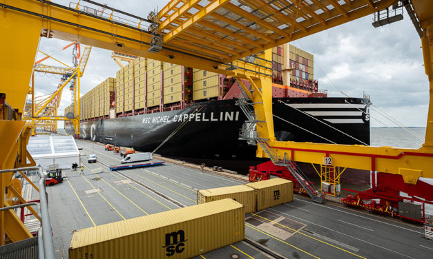 Msc battezza la portacontainer più grande del mondo