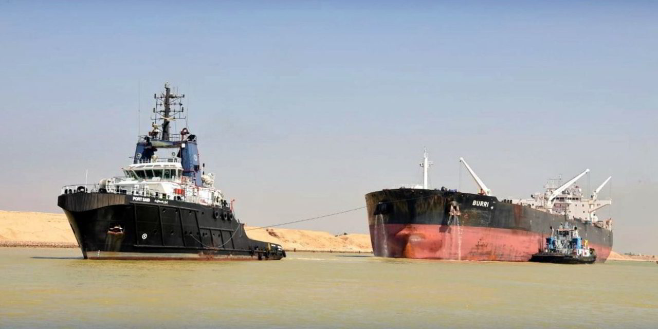 Incidente nel Canale di Suez: stop momentaneo al traffico<h2 class='anw-subtitle'>L'Authority ha fatto intervenire i rimorchiatori e assicura la ripresa del flusso nelle prossime ore</h2>