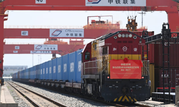 È in viaggio dalla Cina per l’Europa il treno numero 10.000