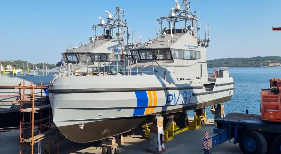 Croazia, Tehnomont consegna tre motovedette alla polizia di Cipro (video)<h2 class='anw-subtitle'>Il cantiere navale di Pola ha concluso il progetto da 7,5 milioni di euro e guarda al 2024</h2>