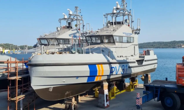 Croazia, Tehnomont consegna tre motovedette alla polizia di Cipro (video)