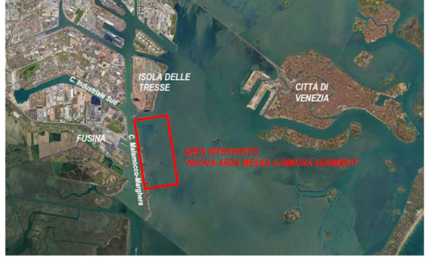 Porto Venezia, individuato nuovo sito per conferimento fanghi