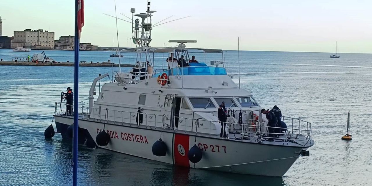 Guardia Costiera, motovedetta da Trieste a Lampedusa per sorveglianza marittima<h2 class='anw-subtitle'>L'unità è salpata stamattina per attività contro l'immigrazione irregolare</h2>