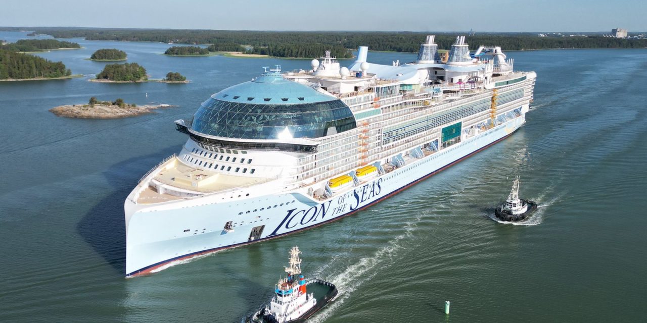 La nave da crociera più grande del mondo consegnata alla Royal Caribbean<h2 class='anw-subtitle'>La Icon of the Seas è entrata ufficialmente a far parte della flotta di 28 navi</h2>