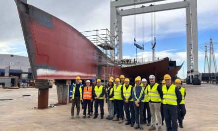 San Giorgio di Nogaro, Navarm al cantiere di T. Mariotti<h2 class='anw-subtitle'>Visita alla prima commessa militare con la costruzione lo scafo di SDO- SuRS</h2>