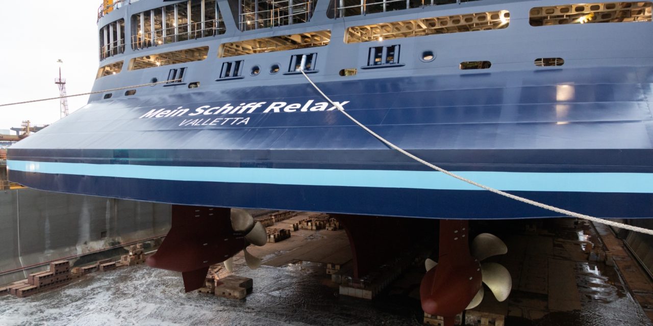 Fincantieri vara Mein Schiff Relax a Monfalcone<h2 class='anw-subtitle'>È la prima delle due navi che il Gruppo cantieristico sta realizzando per la società armatrice</h2>