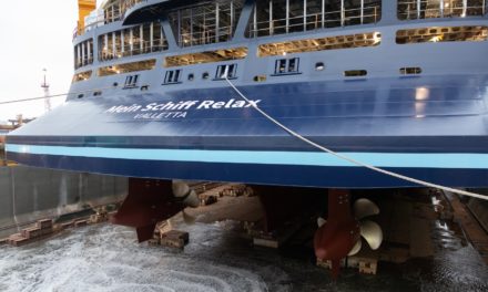 Fincantieri vara Mein Schiff Relax a Monfalcone<h2 class='anw-subtitle'>È la prima delle due navi che il Gruppo cantieristico sta realizzando per la società armatrice</h2>