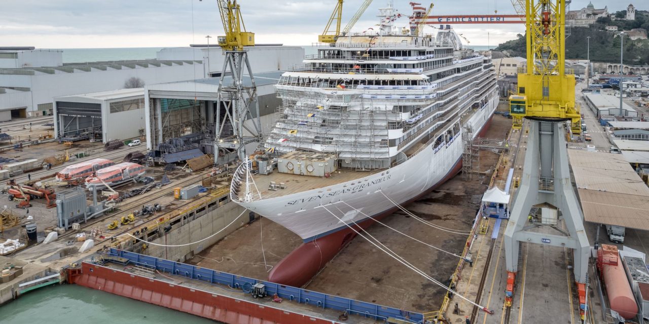 Fincantieri consegna “Seven Seas Grandeur”<h2 class='anw-subtitle'>Si tratta della terza nave per Regent Seven Seas Cruises, l’ultima della serie Explorer Class</h2>