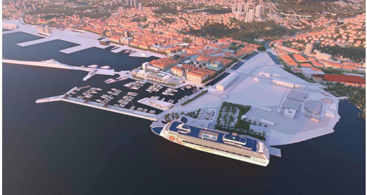 Al porto di Fiume si studia un nuovo terminal passeggeri<h2 class='anw-subtitle'>L'ipotesi presentata dall'Authority per poter accogliere navi da crociera fino a 360 metri</h2>