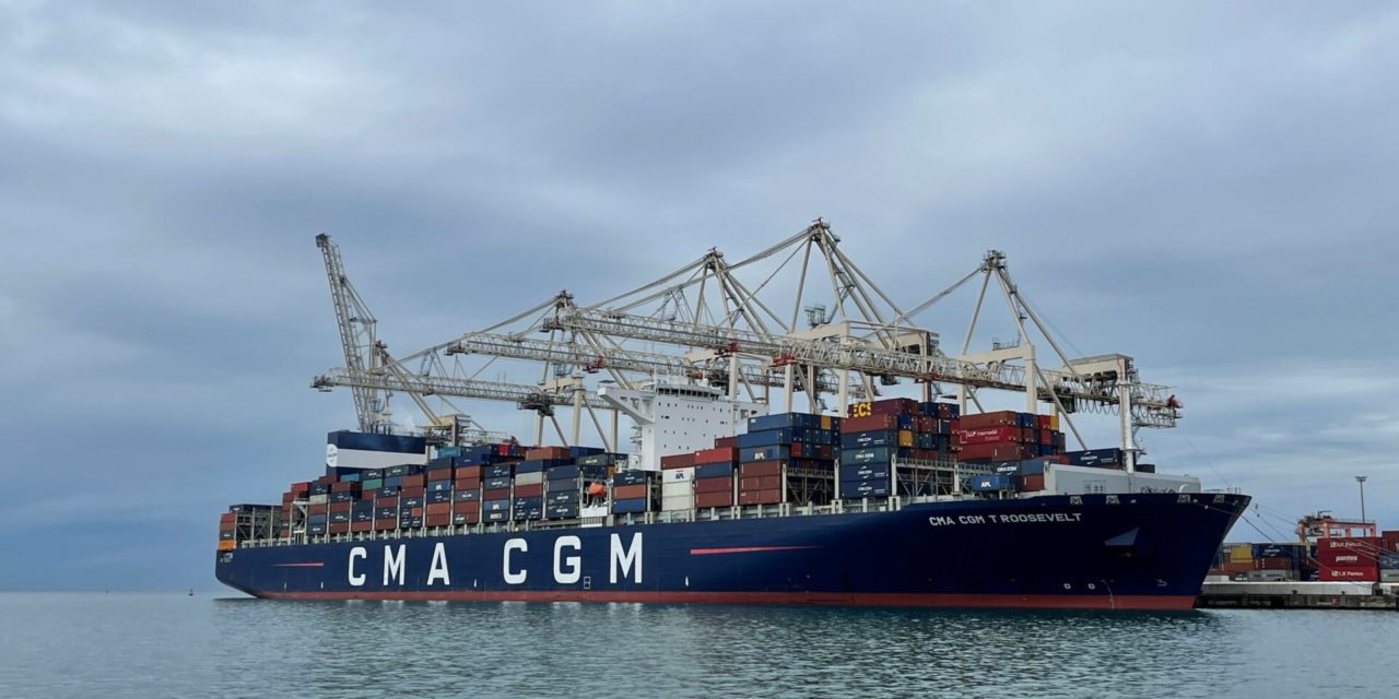 A Capodistria nave record per Cma Cgm<h2 class='anw-subtitle'>Ormeggiata allo scalo sloveno la più grande portacontainer della compagnia francese mai arrivata in porto</h2>