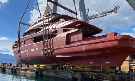 Fiume, un altro yacht varato al “3 Maggio”<h2 class='anw-subtitle'>Unità da 50 metri per il brand italiano Benetti</h2>