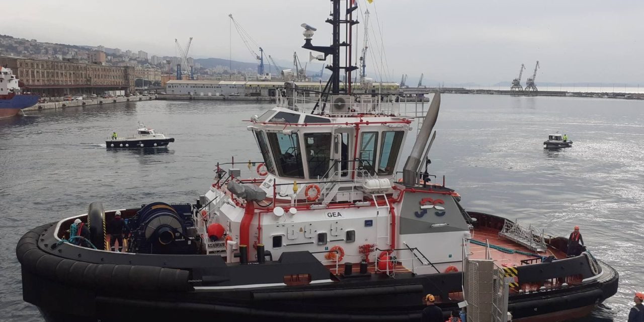 Due rimorchiatori nuovi per il porto di Fiume<h2 class='anw-subtitle'>Moretto e Gea si sono aggiunti alla flotta di Jadranski pomorski servis</h2>