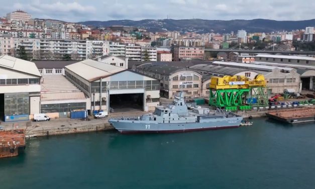 Dopo manutenzione Cartubi, motovedetta Triglav di nuovo in acqua<h2 class='anw-subtitle'>L'unità della Marina militare slovena era stata consegnata per una revisione completa</h2>