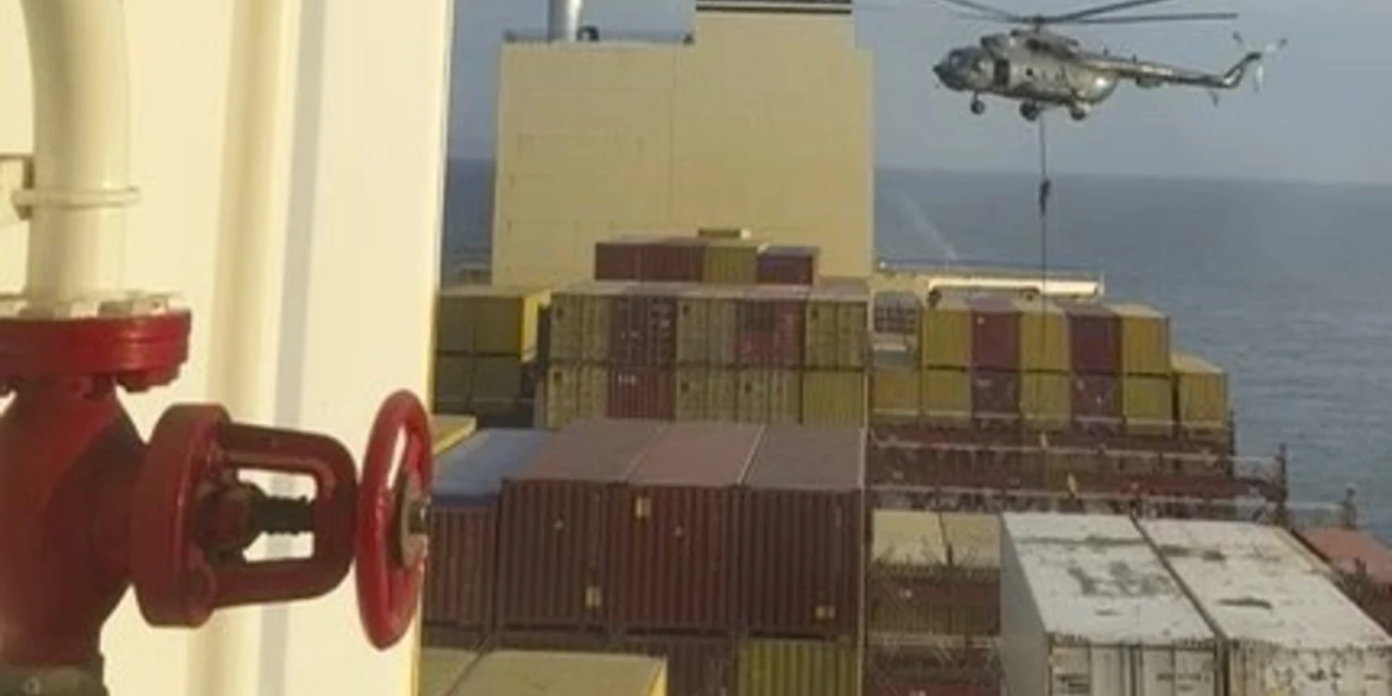 L’Iran sequestra la Msc Aries nello stretto di Hormuz<h2 class='anw-subtitle'>La nave di un armatore israeliano è stata abbordata dai Pasdaran via elicottero: a bordo 25 persone di equipaggio</h2>