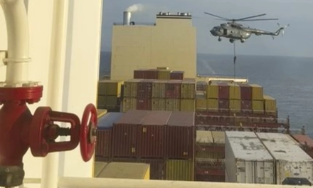 L’Iran sequestra la Msc Aries nello stretto di Hormuz<h2 class='anw-subtitle'>La nave di un armatore israeliano è stata abbordata dai Pasdaran via elicottero: a bordo 25 persone di equipaggio</h2>