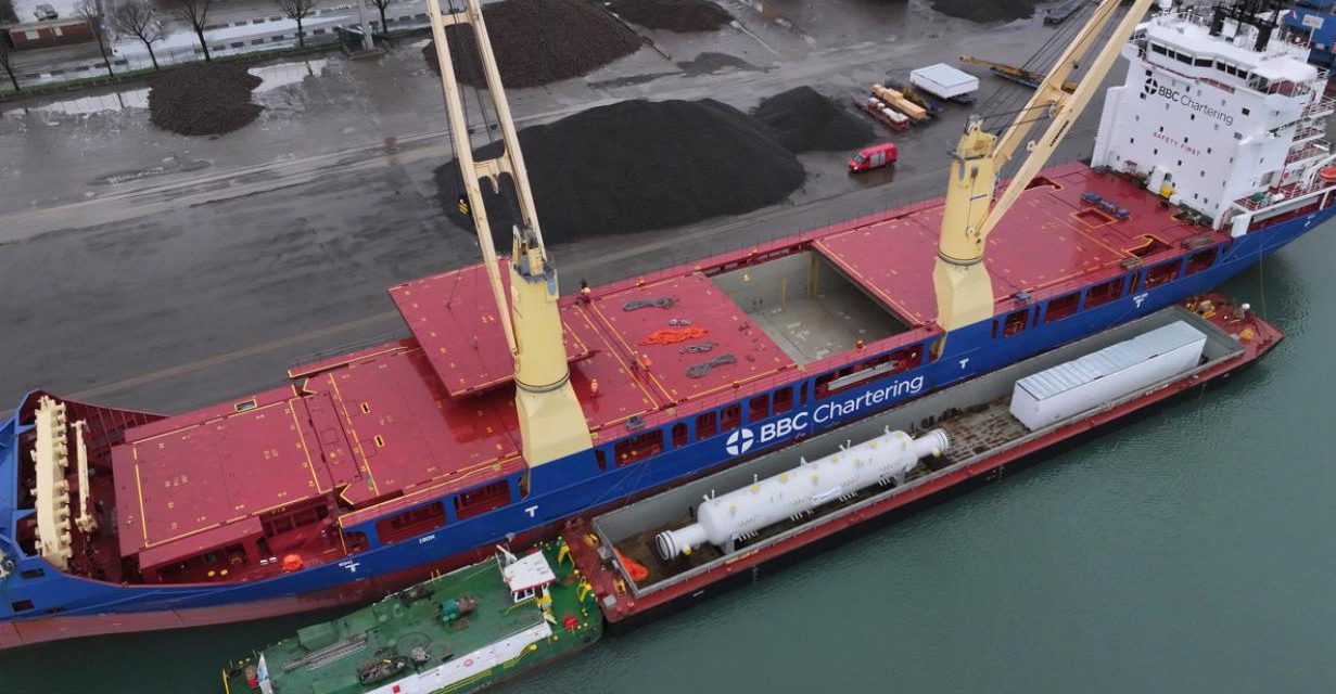 Spedizione e peso eccezionali per un project cargo di Samer<h2 class='anw-subtitle'>Da Cremona all'Indonesia passando per Porto Marghera, un carico da 263 tonnellate</h2>