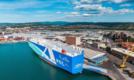 A Capodistria la prima Ro-Ro a Lng<h2 class='anw-subtitle'>La Cerulean Ace ha toccato il porto sloveno durante il suo viaggio inaugurale</h2>