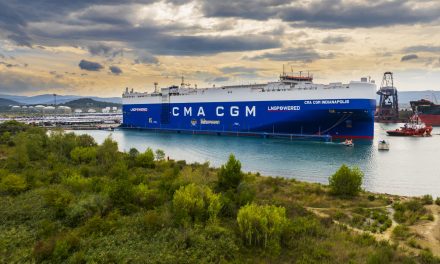 Al porto di Capodistria la prima car-carrier alimentata a Gnl<h2 class='anw-subtitle'>È la CMA CGM Indianapolis, unità della compagnia francese che opera tra Asia, Europa settentrionale e Mediterraneo</h2>