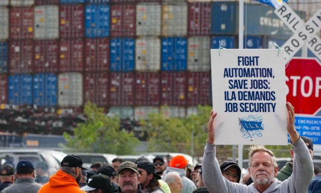 Sciopero portuali Usa contro automazione e stipendi bassi<h2 class='anw-subtitle'>Attese ripercussioni a livello internazionale per gli stop sulla East Coast e sul Golfo del Messico</h2>